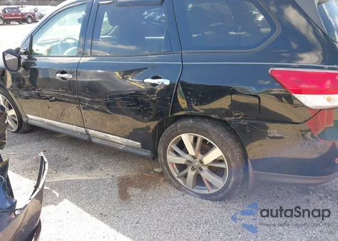 2013 Nissan Pathfinder Platinum from USA, damaged, VIN 5N1AR2MM8DC682922